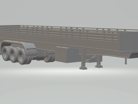 Autotreno Sud America Modello di stampa 3D