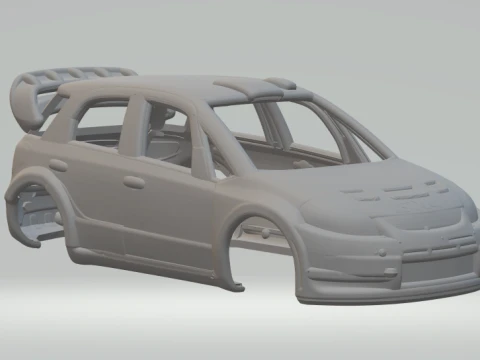 Suzuki sx4 rally Modelo de Impressão 3D