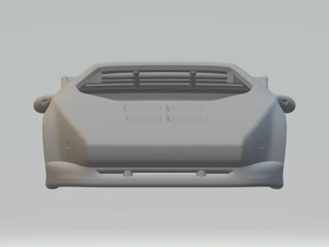 Vector w8 3D Print Model