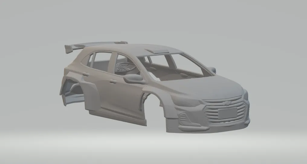 Chevrolet onix rally 3D Print Model .c4d .max .obj .3ds .fbx .stl .blend 