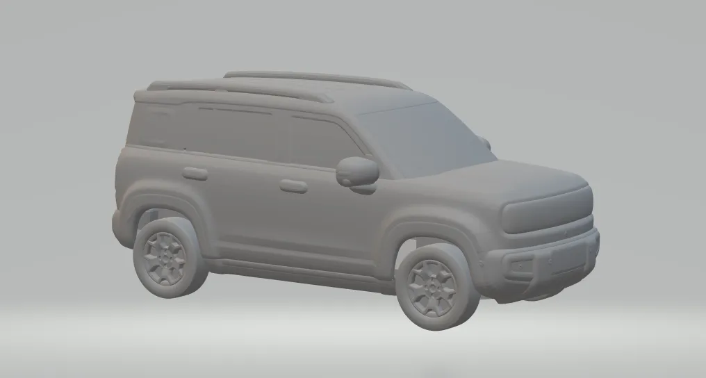 Chevrolet spark 3D Print Model .c4d .max .obj .3ds .fbx .stl .blend 