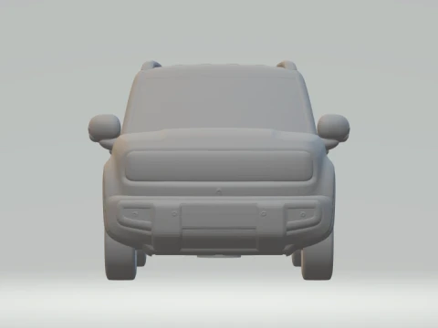 Chevrolet spark 3D Print Model