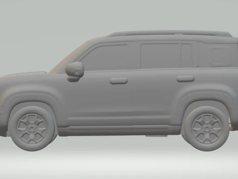 Chevrolet spark 3D Print Model