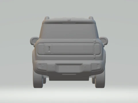 Chevrolet spark 3D Print Model