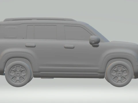 Chevrolet spark 3D Print Model