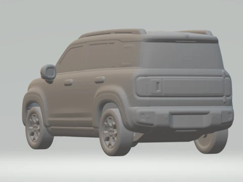 Chevrolet spark 3D Print Model