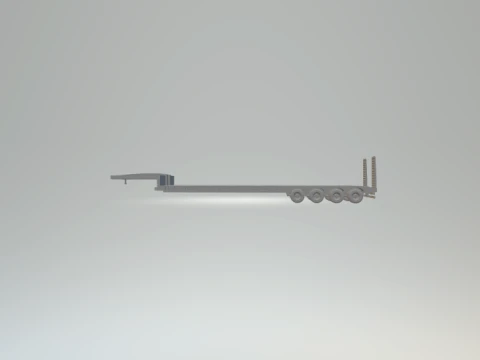 Trailer transport large 3D Print Model