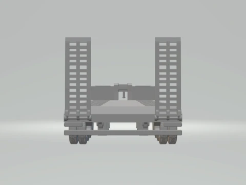 Trailer transport large 3D Print Model