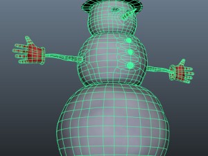 snowman 3D 模型