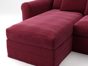 ikea gronlid sofa 3Dモデル