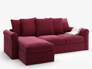 ikea gronlid sofa 3Dモデル