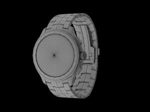 tag heuer link calibre 16 watch 3D 模型