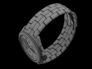 tag heuer link calibre 16 watch 3D 模型