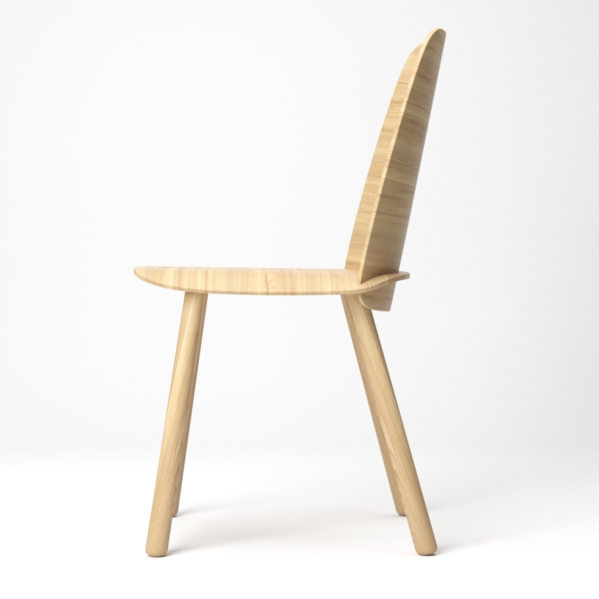 Muuto Nerd Chair 3d Model In Stool 3dexport