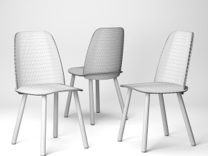 muuto nerd chair 3D Model