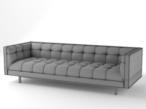 restoration hardware madison sofa 3D Model