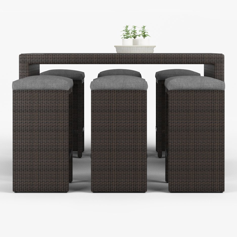 Outdoor Bar Set 3d Modell In Aussengegenstande 3dexport