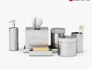 restauro hardware accessori bagno lava Modello 3D