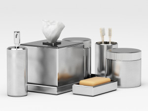 restoration hardware laval bath accessories Modèle 3D