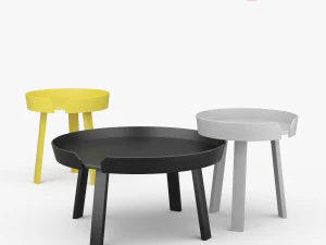 muuto attorno al tavolo Modello 3D