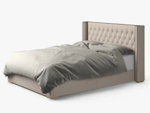 Restaurierungshardware Adler Shelter Diamond Bed 3D Modell