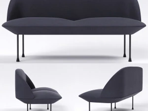 muuto oslo sofa 3D Model