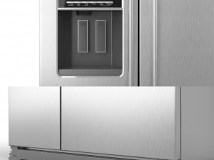 ikea nutid side-by-side refrigerator 3Dモデル