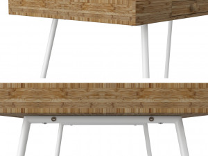 ikea lillasen desk Modelo 3D