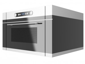 ikea nutid microwave oven 3D 模型