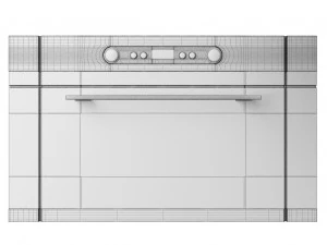 horno microondas nutid ikea Modelo 3D