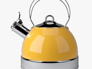 bollitore sul fornello Modello 3D