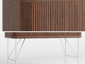 naver collection bar cabinet Modelo 3D