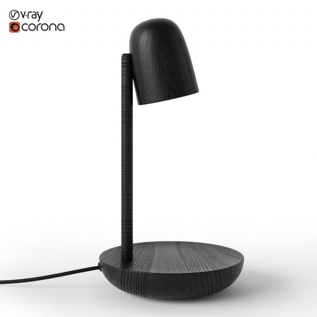 muuto focus table lamp 3D Model .c4d .max .obj .3ds .fbx .stl .blend 