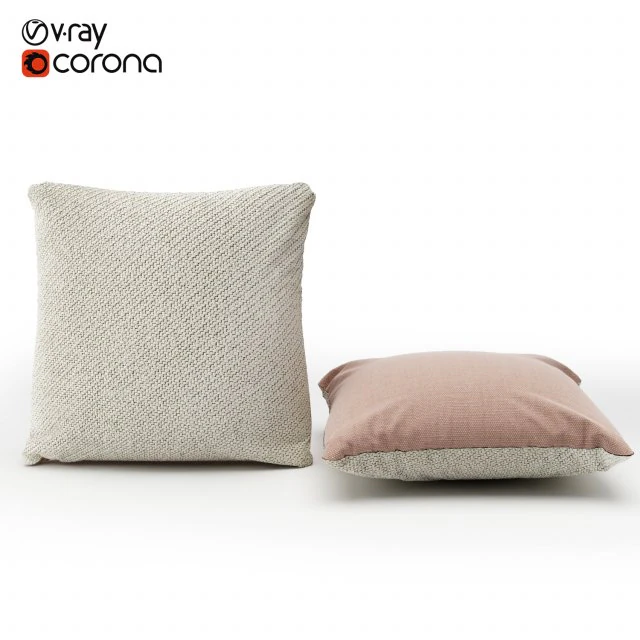muuto mingle cushion 3D Model .c4d .max .obj .3ds .fbx .stl .blend 