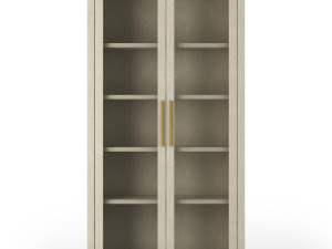 restoration hardware glass cabinet Modelo 3D