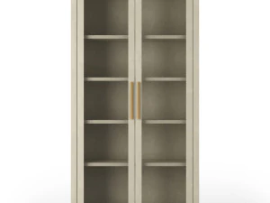 restoration hardware glass cabinet 3D Model