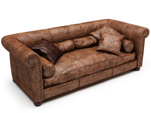 baxter alfred sofa 3D 모델