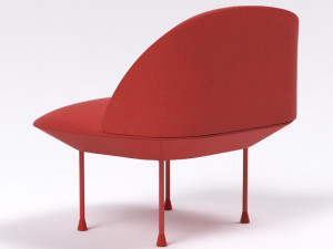 muuto oslo chair Modelo 3D