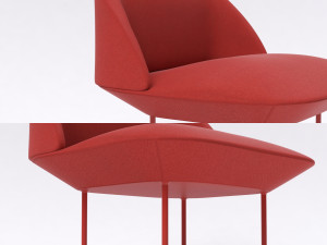 muuto oslo chair Modelo 3D