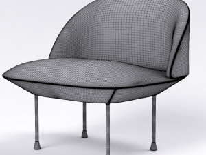 muuto oslo chair Modelo 3D