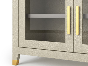 restoration hardware media console 3D Model