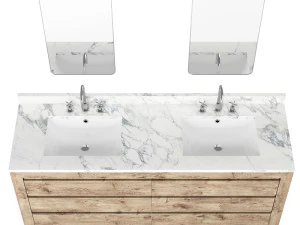 restoration hardware reclaimed wash-bowl 3D Model