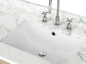 restoration hardware reclaimed wash-bowl Modèle 3D