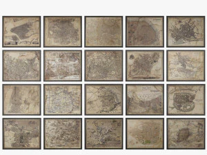 पुनर्स्थापन हार्डवेयर लगभग मानचित्र 3D मॉडल