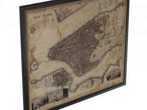 restoration hardware circa maps 3D Model
