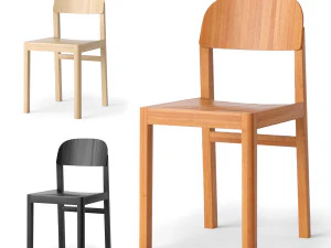 silla de taller muuto Modelo 3D