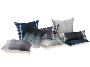 restoration hardware hand-dyed shibori velvet pillows 3D Модель