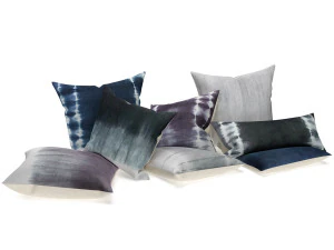 restoration hardware hand-dyed shibori velvet pillows 3D Model