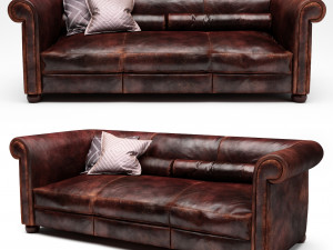 baxter alfred sofa 3D Model