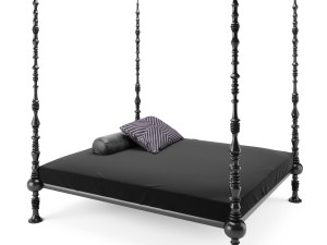 ceccotti collezioni mamma li turchi bed 3D 모델